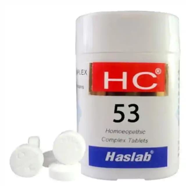 Haslab HC 53 Eosino Complex (1 Bottle of 20 gm tablets)