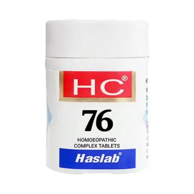 Haslab HC 76 Plantago Complex (1 Bottle of 550 gm tablets)