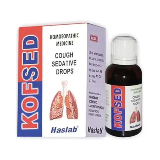 Haslab Kofsed Cough Sedative Drop (1 Bottle of 30 ml Drop)