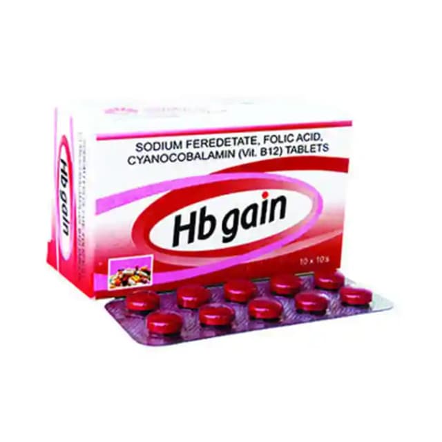 HB Gain (1 Strip Of 10 tablets)