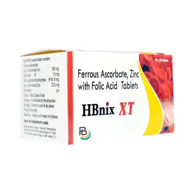 HBnix XT (1 Strip Of 10 tablets)