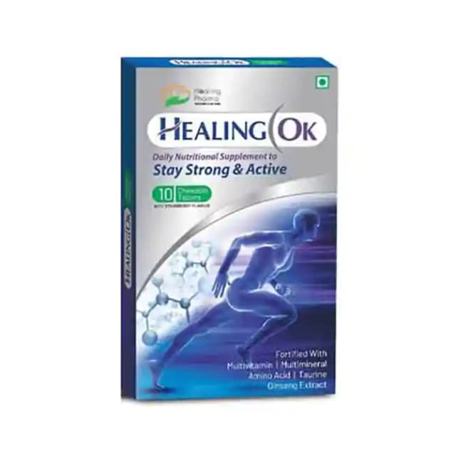 Healing Pharma Healing Ok (1 Box Of 10 tablets)