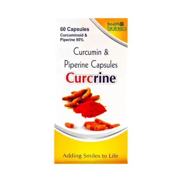 Health Biologics Curcrine (1 Bottle of 60 capsules)