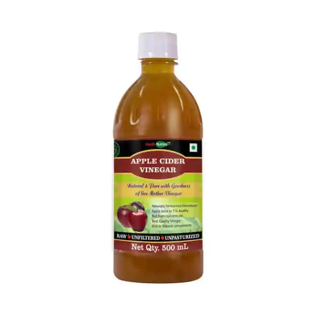 Health Nutriva Apple Cider Vinegar (1 Bottle of 500 ml Liquid)