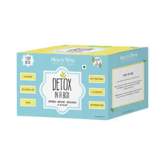 Health Total Detox In A Box 1 Day (1 Box Of 1 Pack)