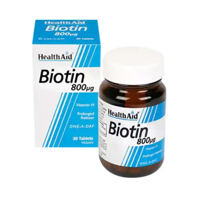 Healthaid Biotin 800mcg (1 Box Of 60 tablets)