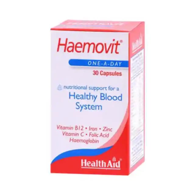 Healthaid Haemovit (1 Bottle of 30 capsules)
