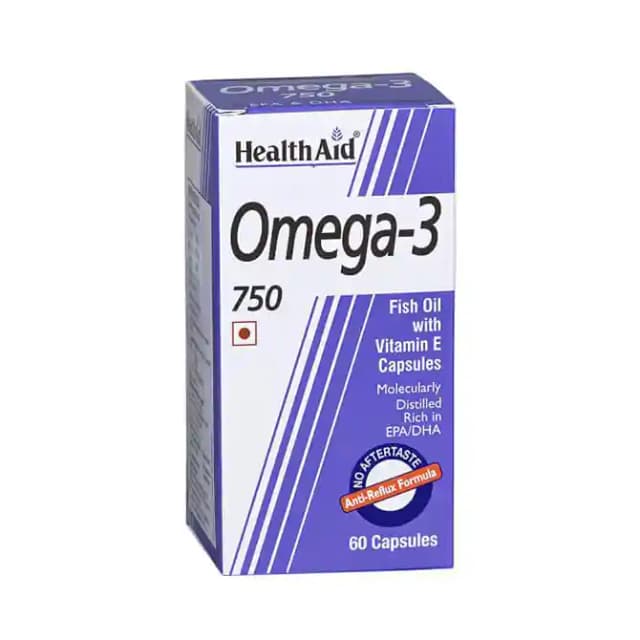 Healthaid Omega 3 750mg (1 Bottle of 60 capsules)