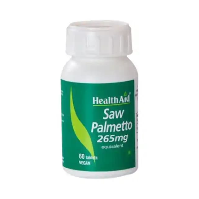 Healthaid Saw Palmetto 265mg (1 Bottle of 60 tablets)