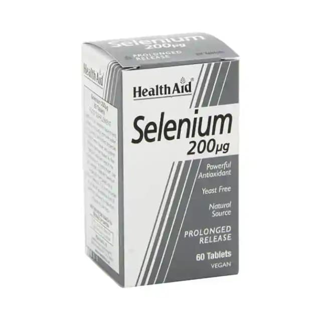 Healthaid Selenium 200mcg (1 Bottle of 60 capsules)