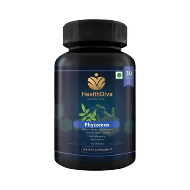 HealthDiva Phycomax (1 Bottle of 30 capsules)