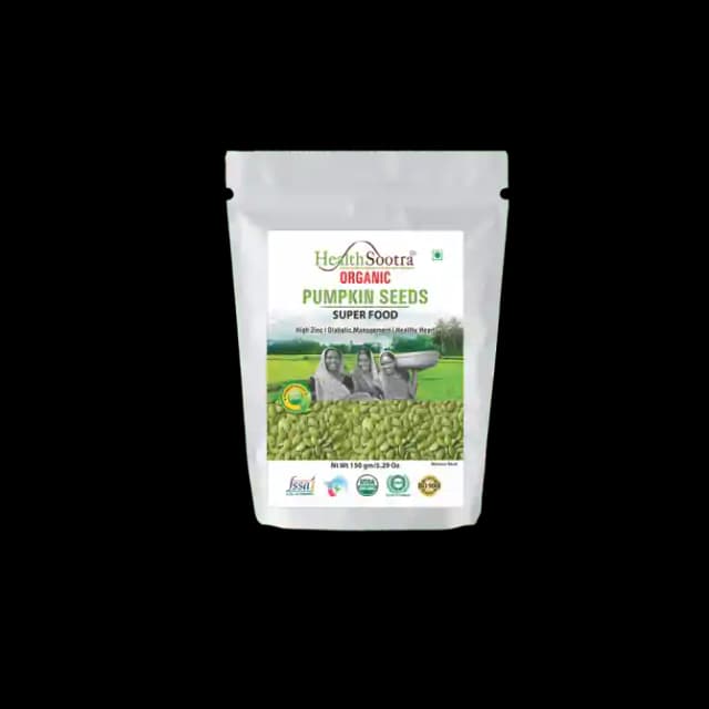 Healthsootra Organic Pumpkin Seeds (1 Packet Of 200 gm Seeds)