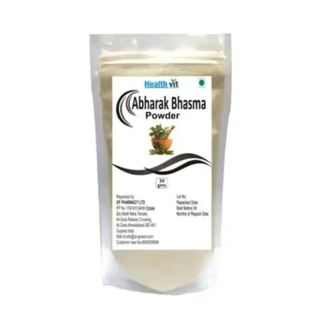 HealthVit Abharak Bhasm Powder (1 Packet Of 10 gm Powder)