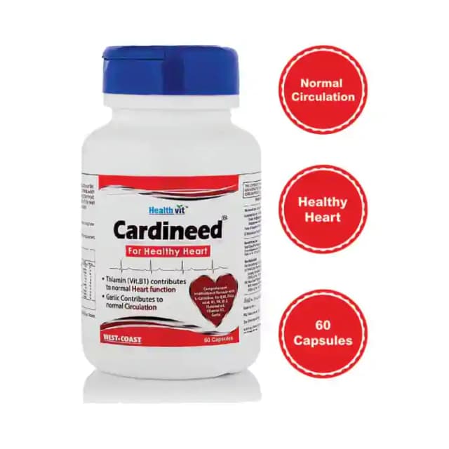 HealthVit Cardineed (1 Bottle of 60 capsules)
