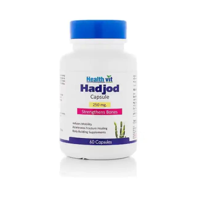 HealthVit Hadjod 250mg (1 Bottle of 60 capsules)