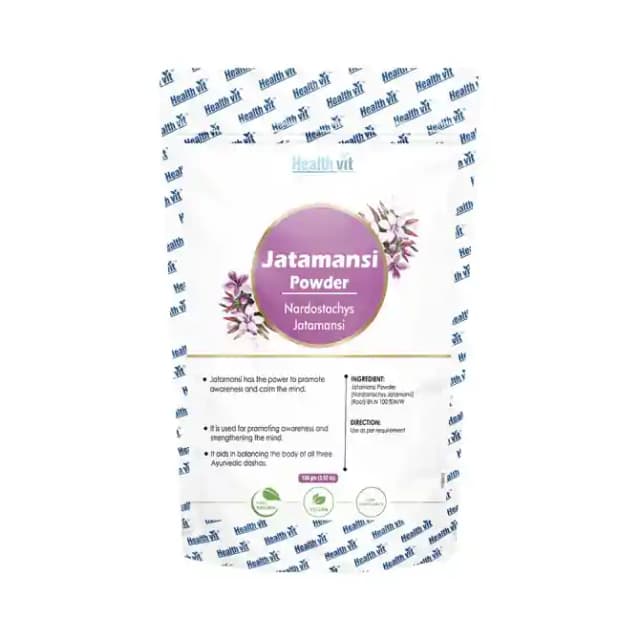 HealthVit Jatamansi Powder (1 Packet Of 100 gm Powder)