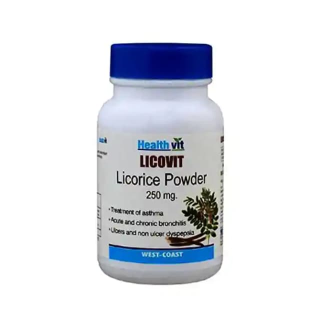 HealthVit Licovit 250mg (1 Bottle of 60 capsules)