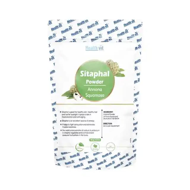HealthVit Sitaphal Powder (1 Packet Of 100 gm Powder)