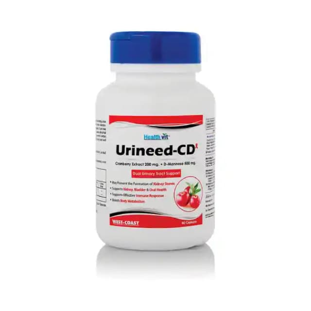 HealthVit Urineed CD (1 Bottle of 60 capsules)