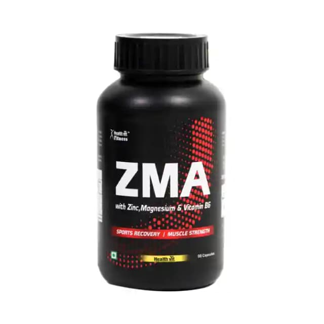 HealthVit ZMA (1 Bottle of 90 capsules)