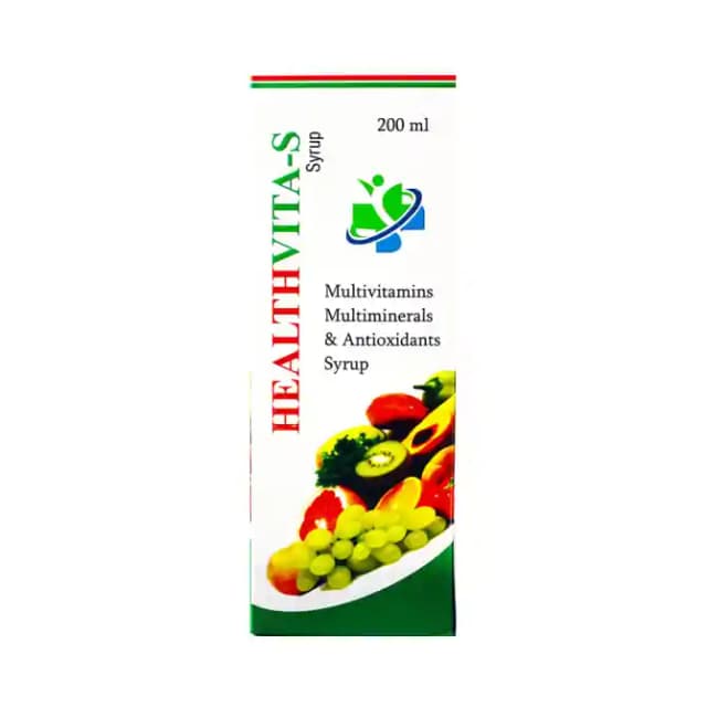 Healthvita S Syrup (1 Bottle of 200 ml Syrup)