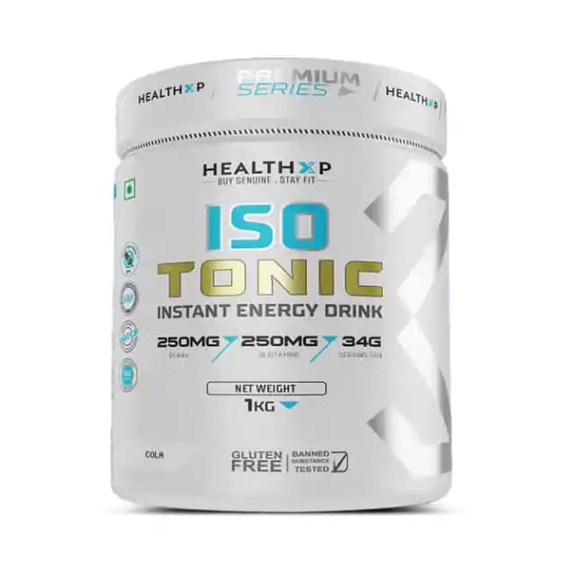 HealthXP Iso Tonic Cola (1 Jar Of 1 kg Powder)