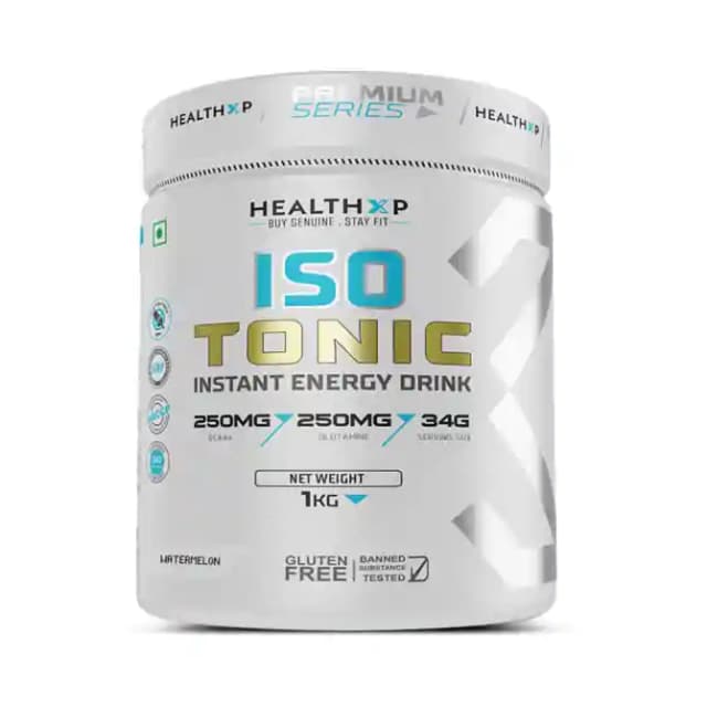 HealthXP Iso Tonic Watermelon (1 Jar Of 1 kg Powder)