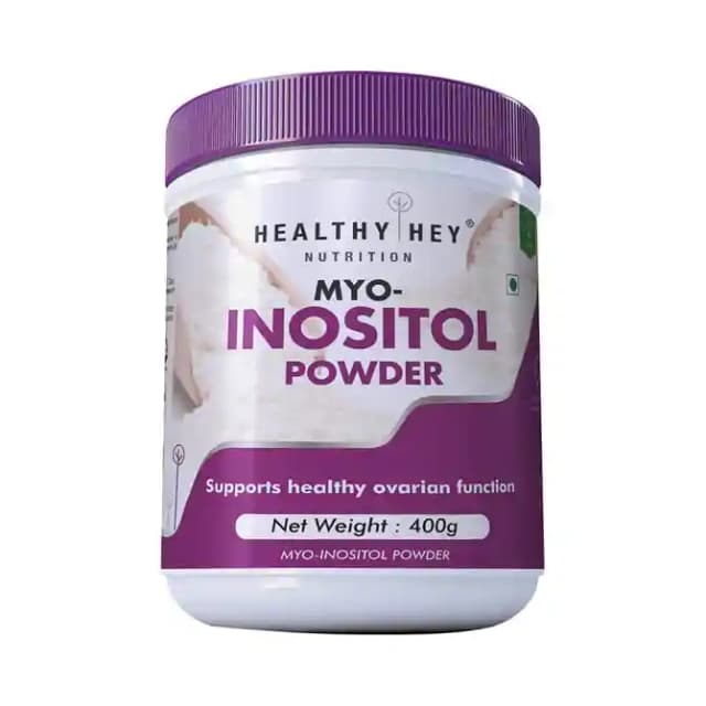 HealthyHey Myo Inositol Powder (1 Jar Of 400 gm Powder)
