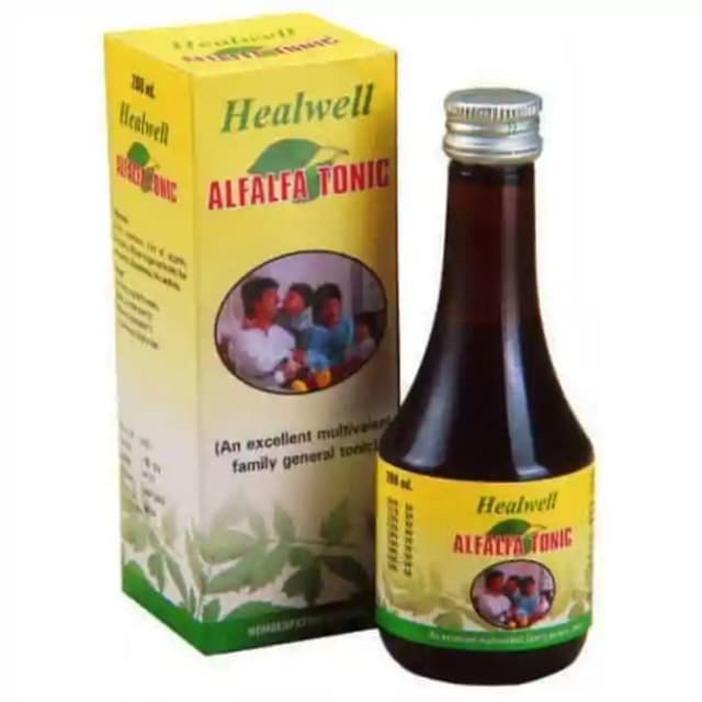 Healwell Alfalfa Tonic (1 Bottle of 200 ml Tonic)