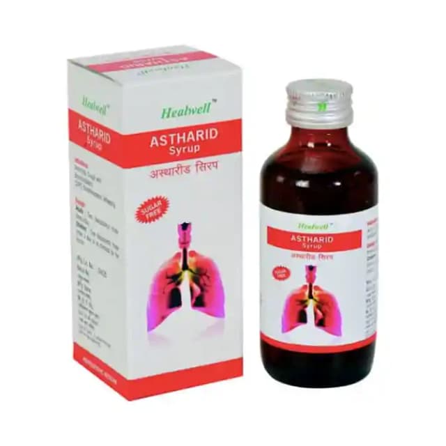 Healwell Astharid Syrup (1 Bottle of 200 ml Syrup)