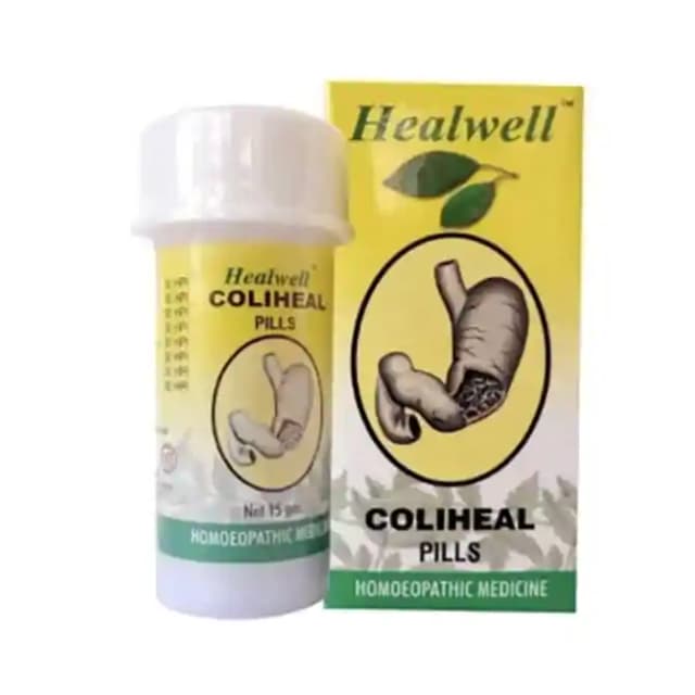 Healwell Coliheal Pills (1 Bottle of 15 gm tablets)