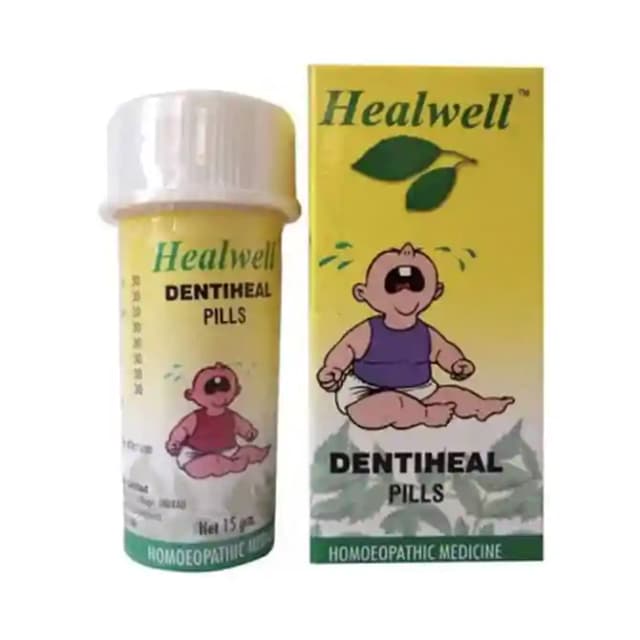 Healwell Dentiheal Pills (1 Bottle of 15 gm tablets)
