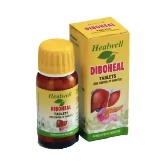Healwell Diboheal (1 Bottle of 25 gm tablets)