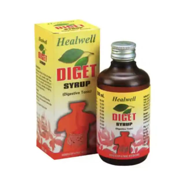 Healwell Diget Syrup (1 Bottle of 200 ml Syrup)