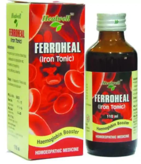 Healwell Ferroheal Tonic (1 Bottle of 200 ml Tonic)