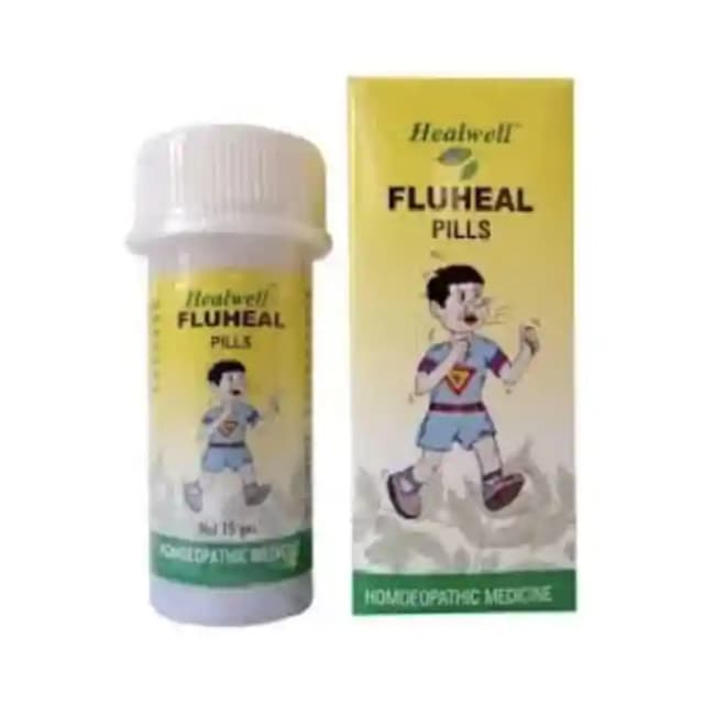 Healwell Flueheal Pills (1 Bottle of 15 gm tablets)