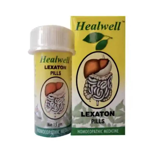 Healwell Lexaton Pills (1 Bottle of 15 gm tablets)