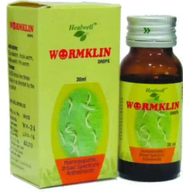 Healwell Wormklin Drop (1 Bottle of 30 ml Drop)
