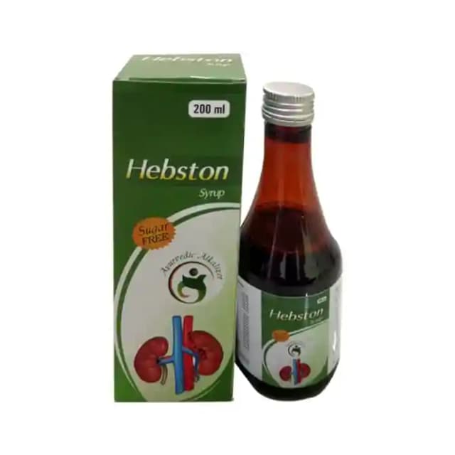 Hebston Sugar Free Syrup Pineapple (1 Bottle of 200 ml Syrup)