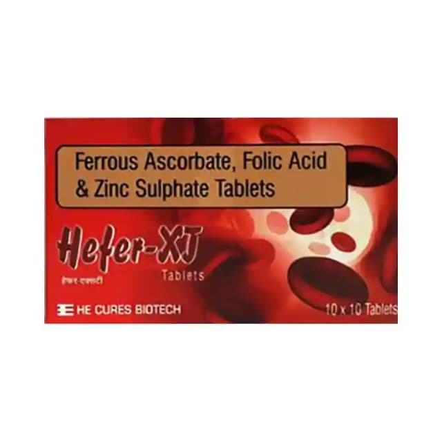 Hefer XT (1 Strip Of 10 tablets)