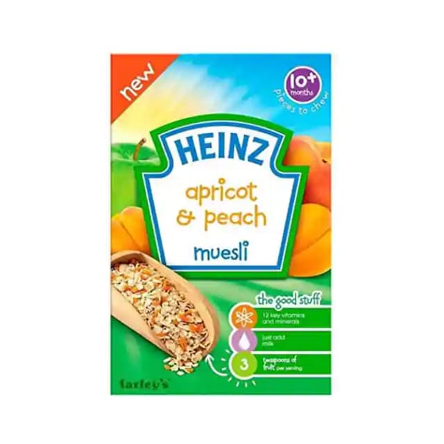 Heinz Muesli Apricot & Peach (1 Packet Of 200 gm Muesli)