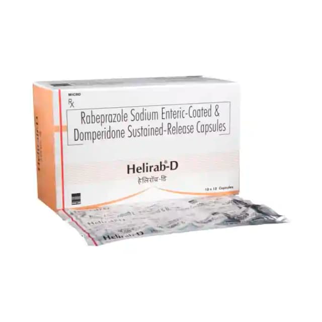 Helirab D SR (10 capsule sr in 1 strip)