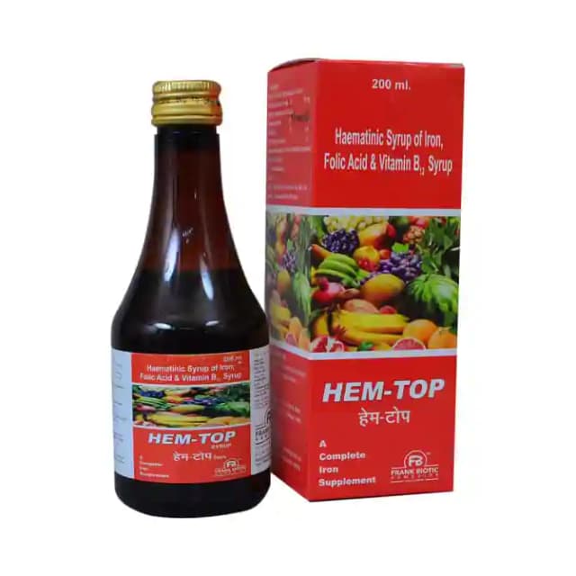 Hem Top Syrup (1 Bottle of 200 ml Syrup)