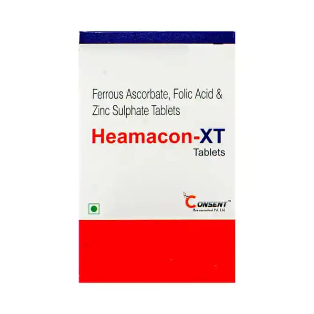 Hemacon XT (1 Strip Of 10 tablets)