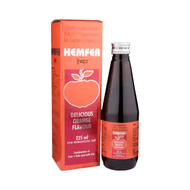 Hemfer Syrup (1 Bottle of 225 ml Syrup)
