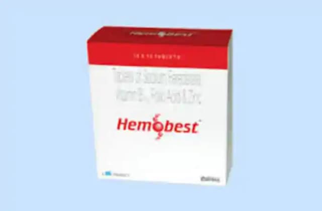 Hemobest (1 Strip Of 10 tablets)