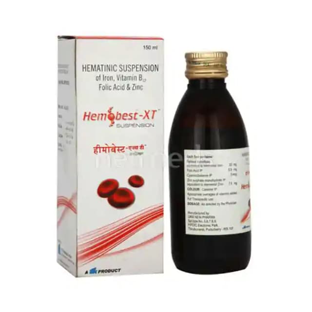 Hemobest XT Suspension (1 Bottle of 150 ml Suspension)