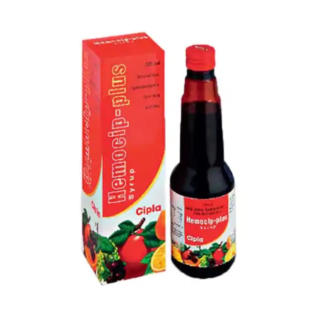 Hemocip Plus Syrup (1 Bottle of 225 ml Syrup)