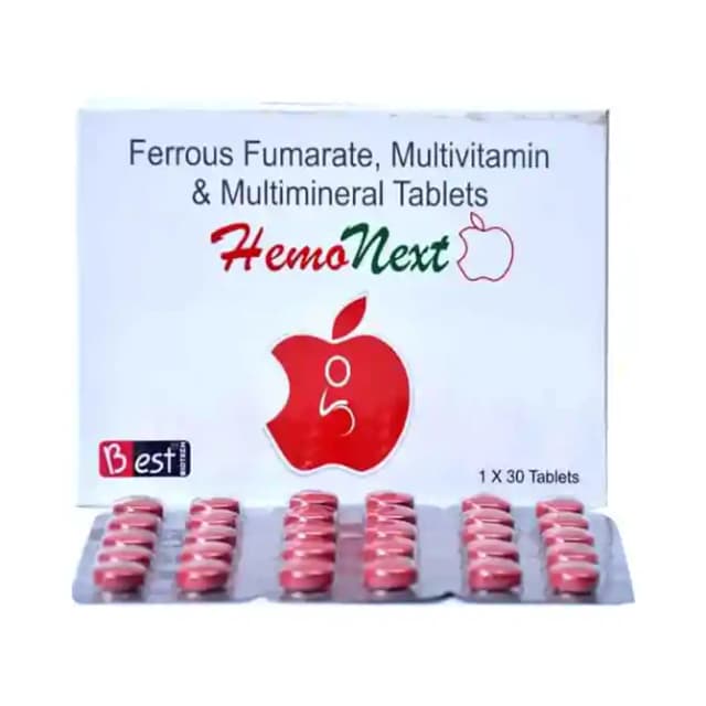 Hemonext (1 Strip Of 10 tablets)