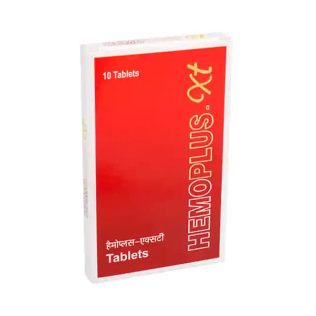 Hemoplus XT (1 Strip Of 10 tablets)